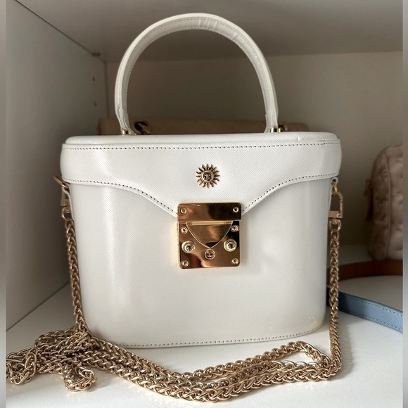 Gianni Versace sunburst vanity bag rare